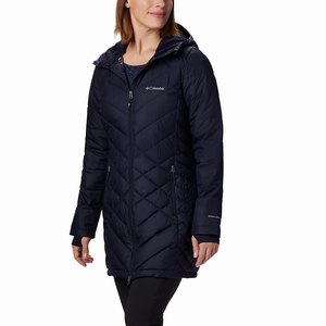 Columbia Heavenly™ Lång Hooded Jacka Dam Marinblå (OKCYW8739)